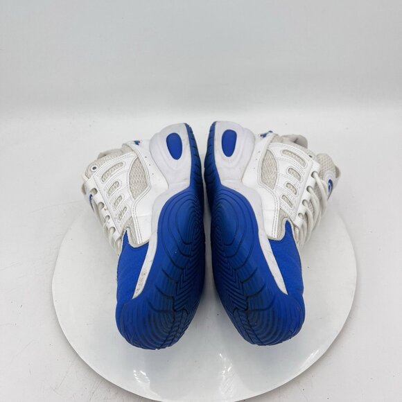 Reebok Solution Mid Allen Iverson Men Size 8 Electic Blue White Basketball Shoes - Picture 7 of 10